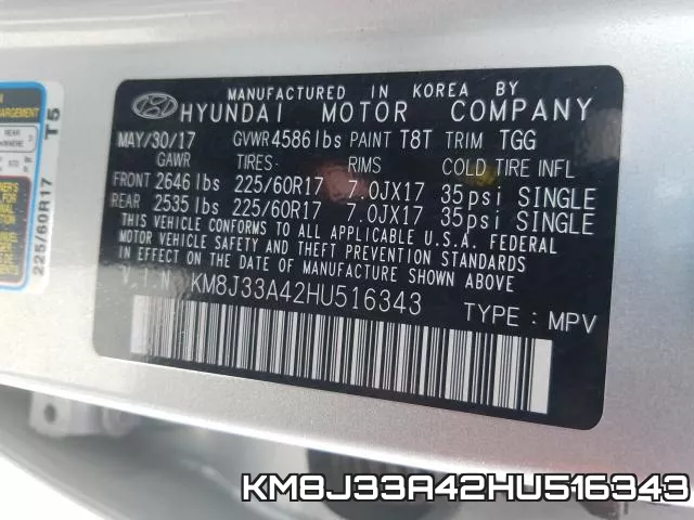 KM8J33A42HU516343 фото 2