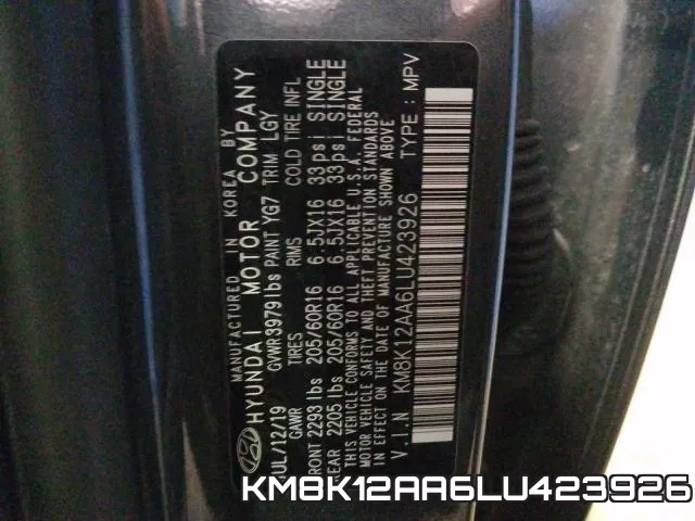 KM8K12AA6LU423926 фото 2