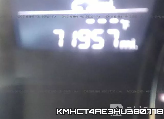 KMHCT4AE3HU380778 фото 8