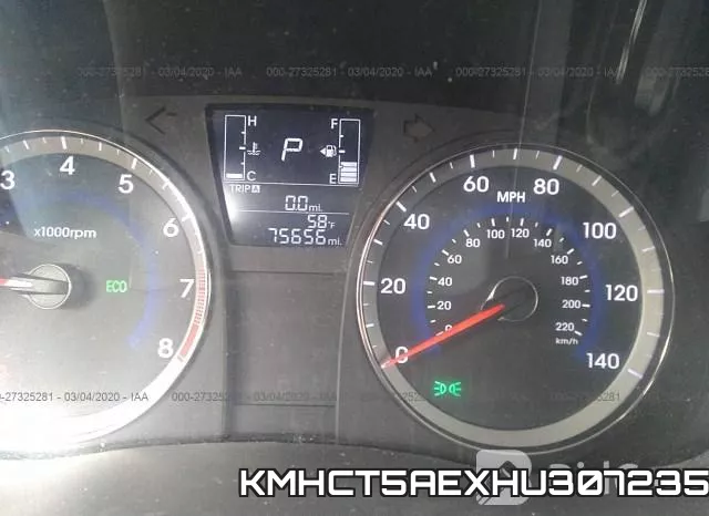 KMHCT5AEXHU307235 фото 8