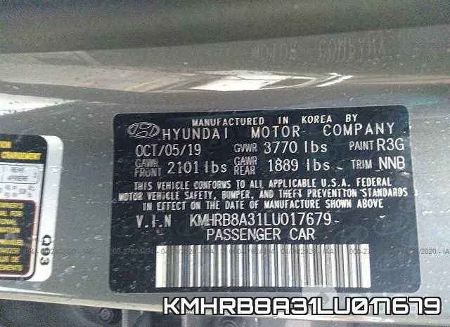 KMHRB8A31LU017679 фото 10