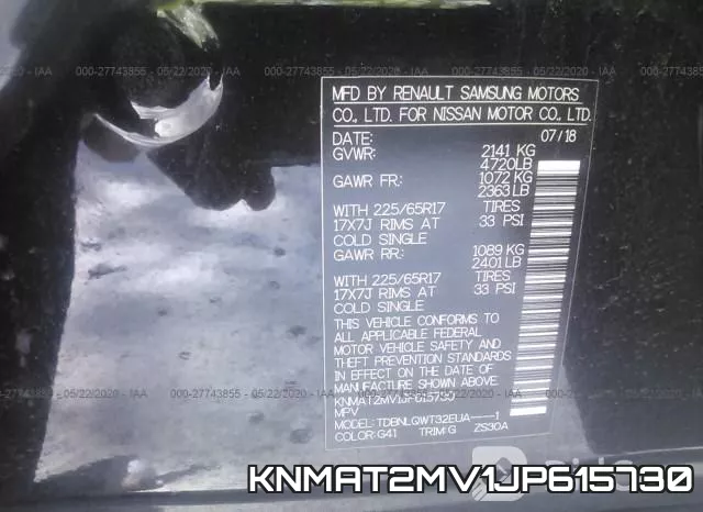 KNMAT2MV1JP615730 фото 10
