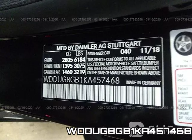 WDDUG8GB1KA457468 фото 10