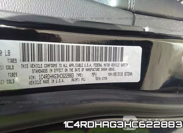 1C4RDHAG3HC622883 фото 10