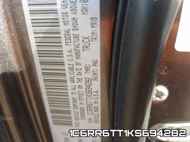 1C6RR6TT1KS694282 фото 2