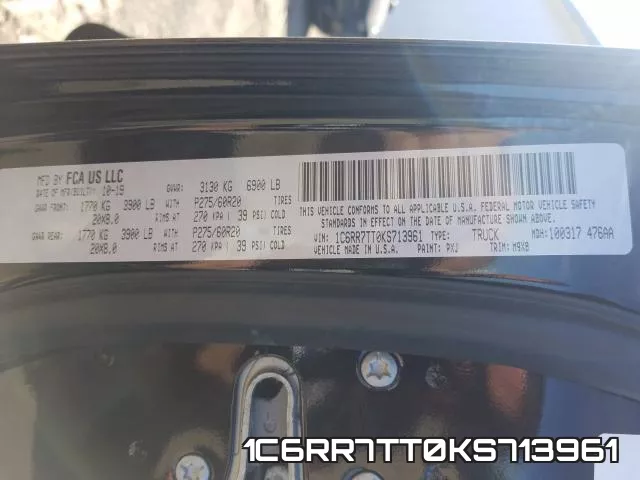 1C6RR7TT0KS713961 фото 2