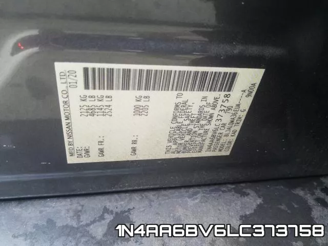 1N4AA6BV6LC373758 фото 2