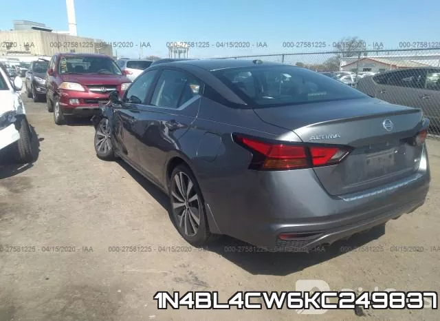 1N4BL4CW6KC249837 фото 4
