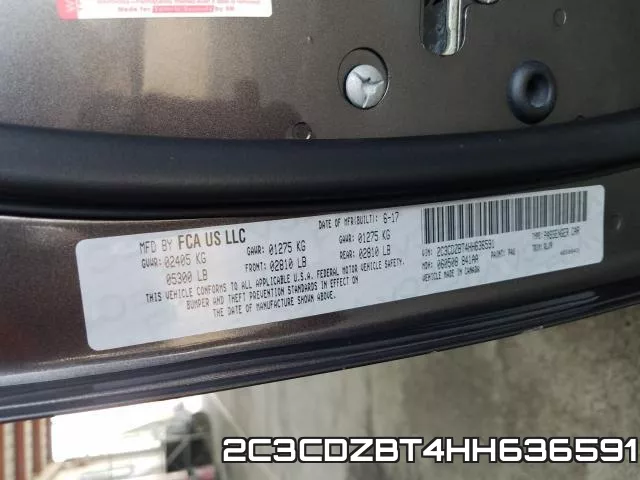 2C3CDZBT4HH636591 фото 2