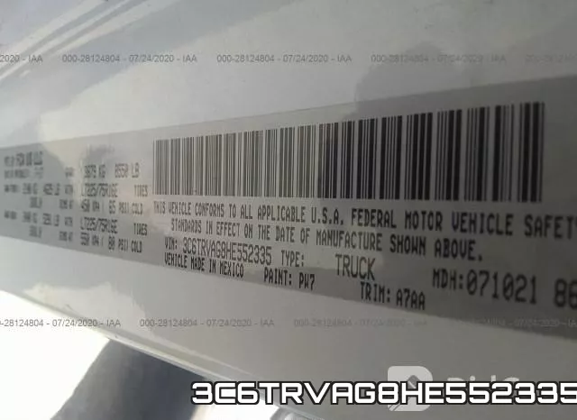 3C6TRVAG8HE552335 фото 10