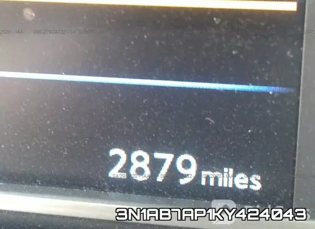 3N1AB7AP1KY424043 фото 8