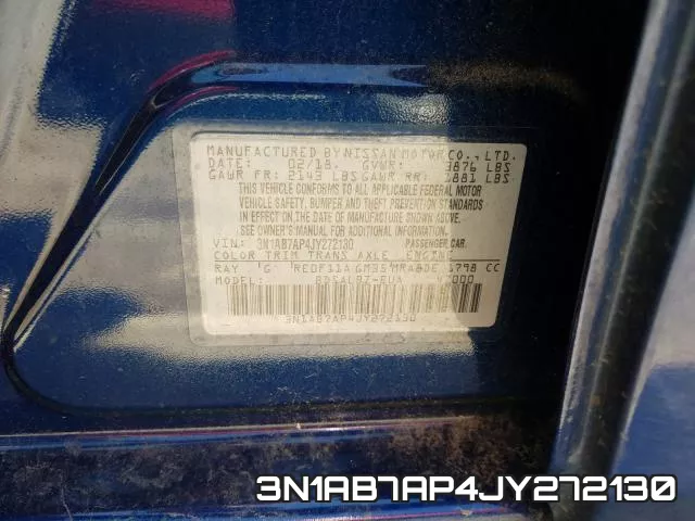 3N1AB7AP4JY272130 фото 2