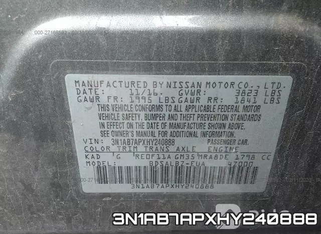 3N1AB7APXHY240888 фото 10