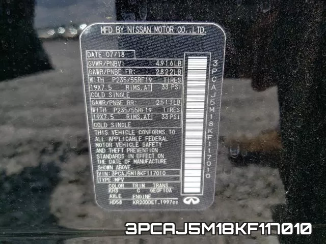 3PCAJ5M18KF117010 фото 2