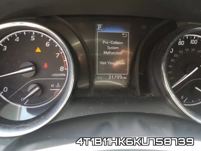 4T1B11HK6KU758739 фото 9