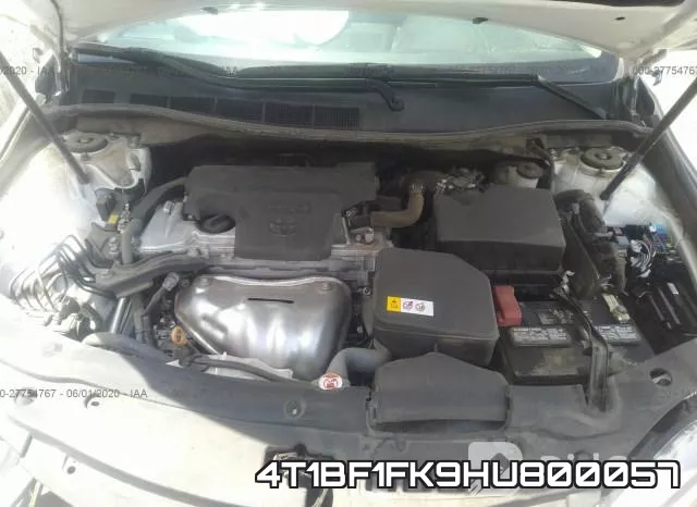 4T1BF1FK9HU800057 фото 2