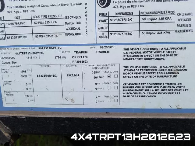 4X4TRPT13H2012623 фото 2