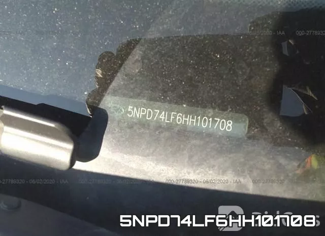 5NPD74LF6HH101708 фото 10