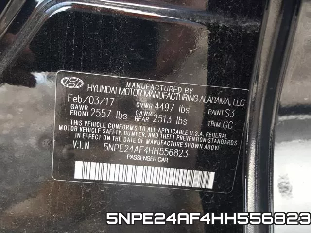 5NPE24AF4HH556823 фото 2