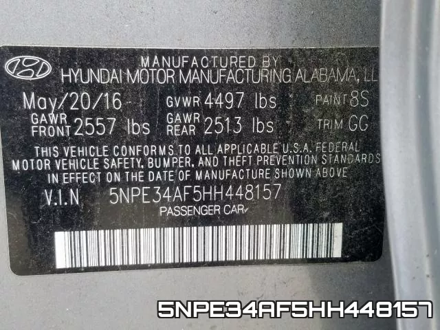 5NPE34AF5HH448157 фото 2