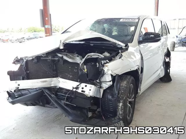 5TDZARFH3HS030415 фото 3