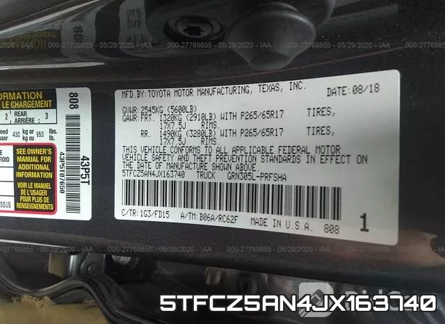5TFCZ5AN4JX163740 фото 10