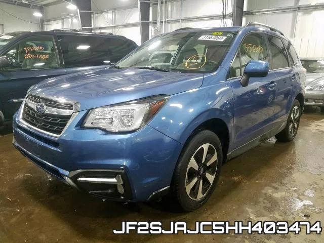 JF2SJAJC5HH403474 фото 3