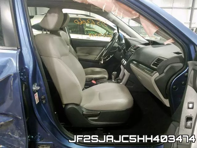 JF2SJAJC5HH403474 фото 6