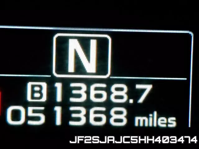 JF2SJAJC5HH403474 фото 9