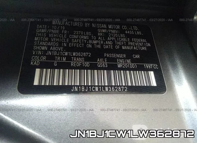 JN1BJ1CW1LW362872 фото 10