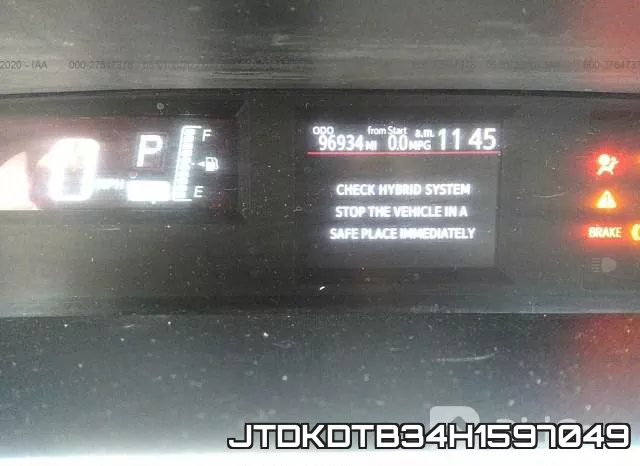 JTDKDTB34H1597049 фото 8
