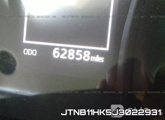 JTNB11HK5J3022931 фото 8