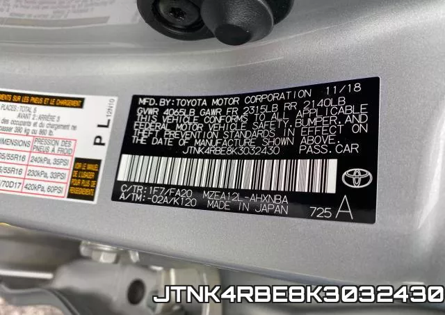 JTNK4RBE8K3032430 фото 2