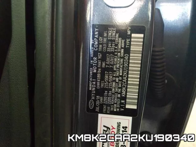 KM8K2CAA2KU190340 фото 2