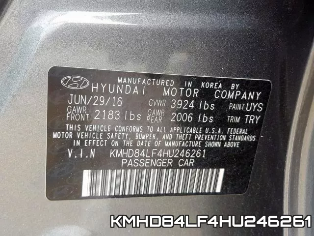 KMHD84LF4HU246261 фото 2