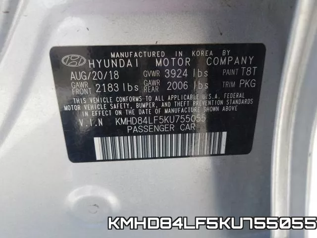 KMHD84LF5KU755055 фото 2