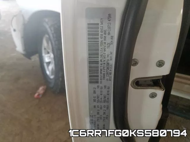 1C6RR7FG0KS580794 фото 2