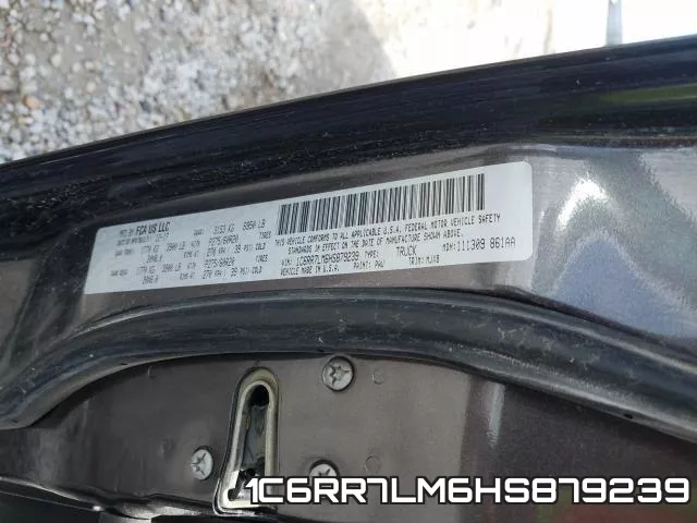 1C6RR7LM6HS879239 фото 2