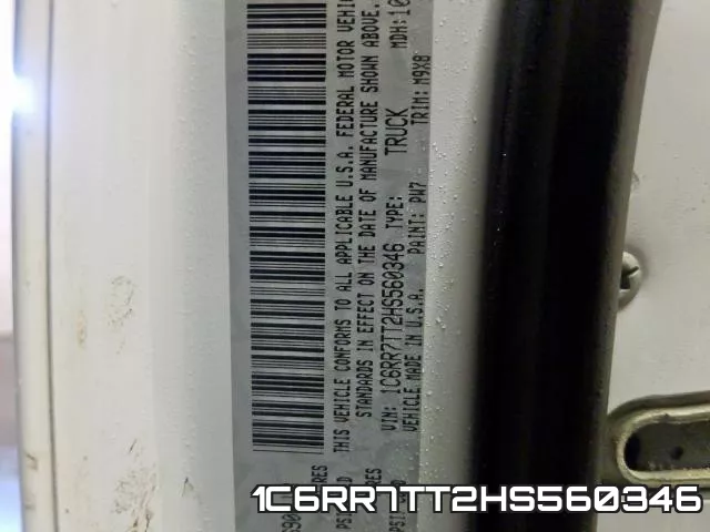 1C6RR7TT2HS560346 фото 2
