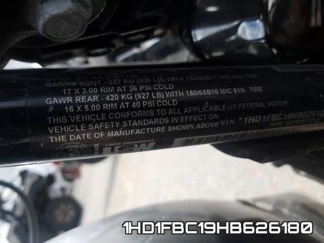 1HD1FBC19HB626180 фото 2