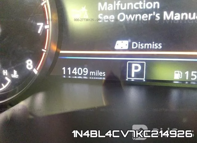 1N4BL4CV7KC214926 фото 8