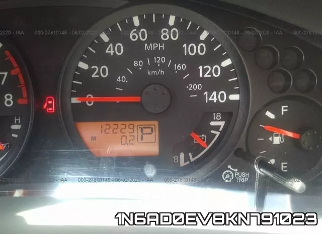 1N6AD0EV8KN791023 фото 8