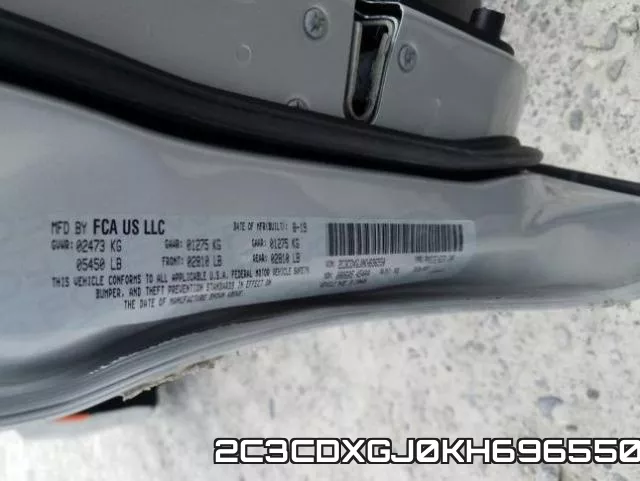 2C3CDXGJ0KH696550 фото 2