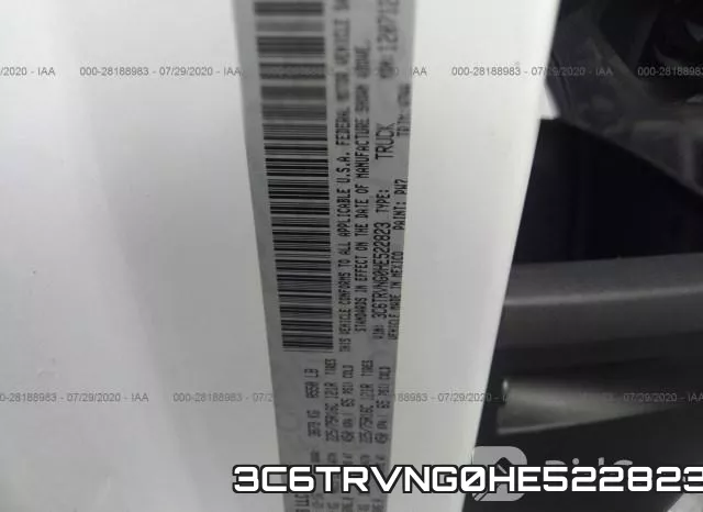 3C6TRVNG0HE522823 фото 10