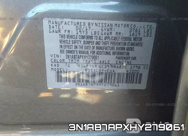 3N1AB7APXHY279061 фото 10