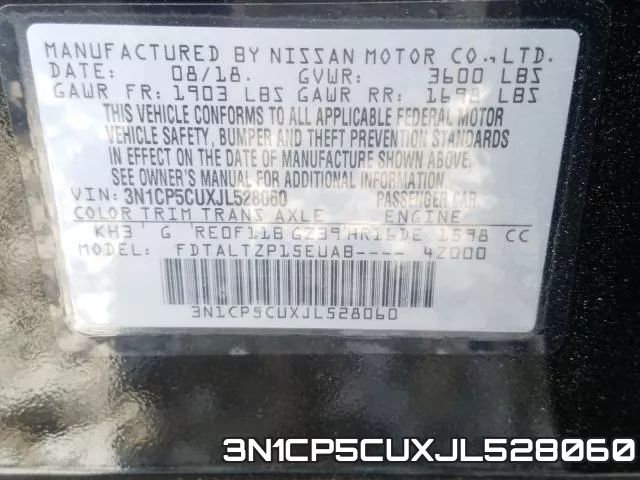 3N1CP5CUXJL528060 фото 2