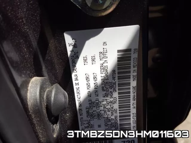 3TMBZ5DN3HM011603 фото 2