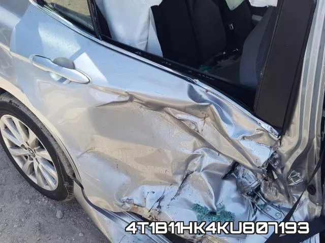 4T1B11HK4KU807193 фото 10