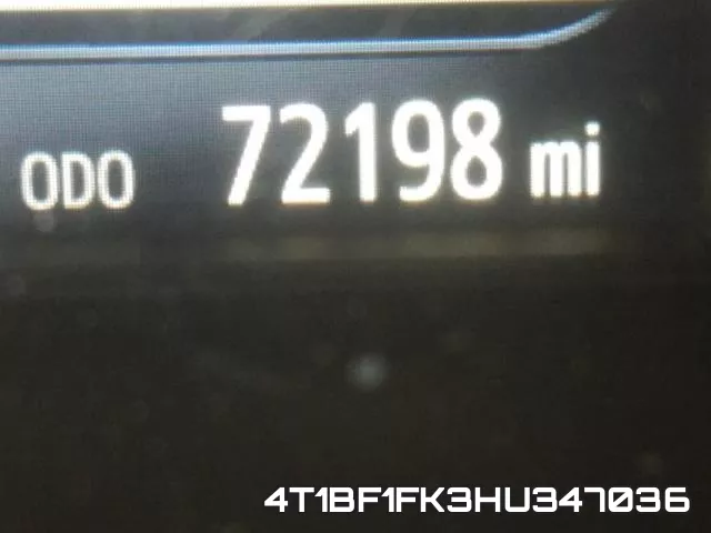 4T1BF1FK3HU347036 фото 9