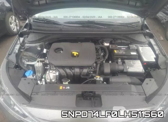 5NPD74LF0LH511560 фото 2